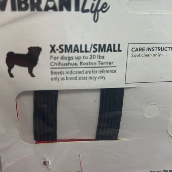 Vibrant Dogs Chihuahua Boston Terrier Bandana Set Pink Color NWT - Picture 9 of 11